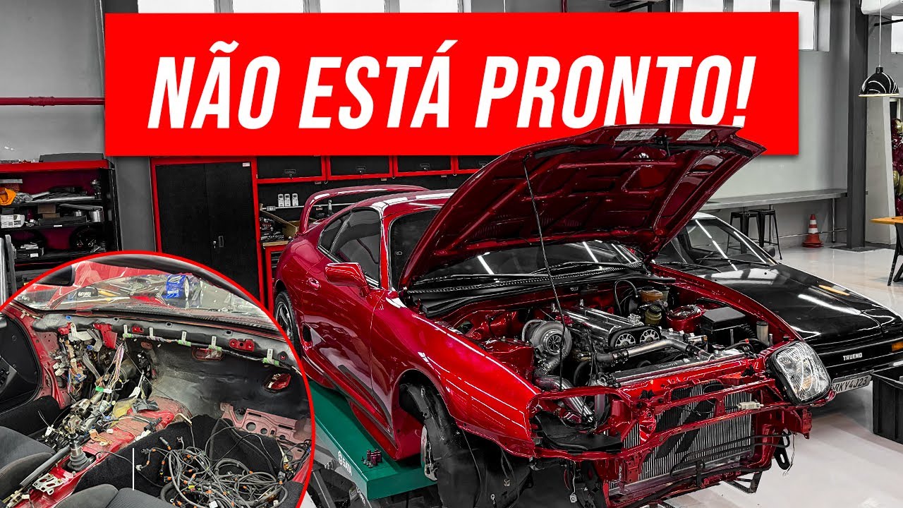 Tivemos que mudar toda parte elétrica do Supra