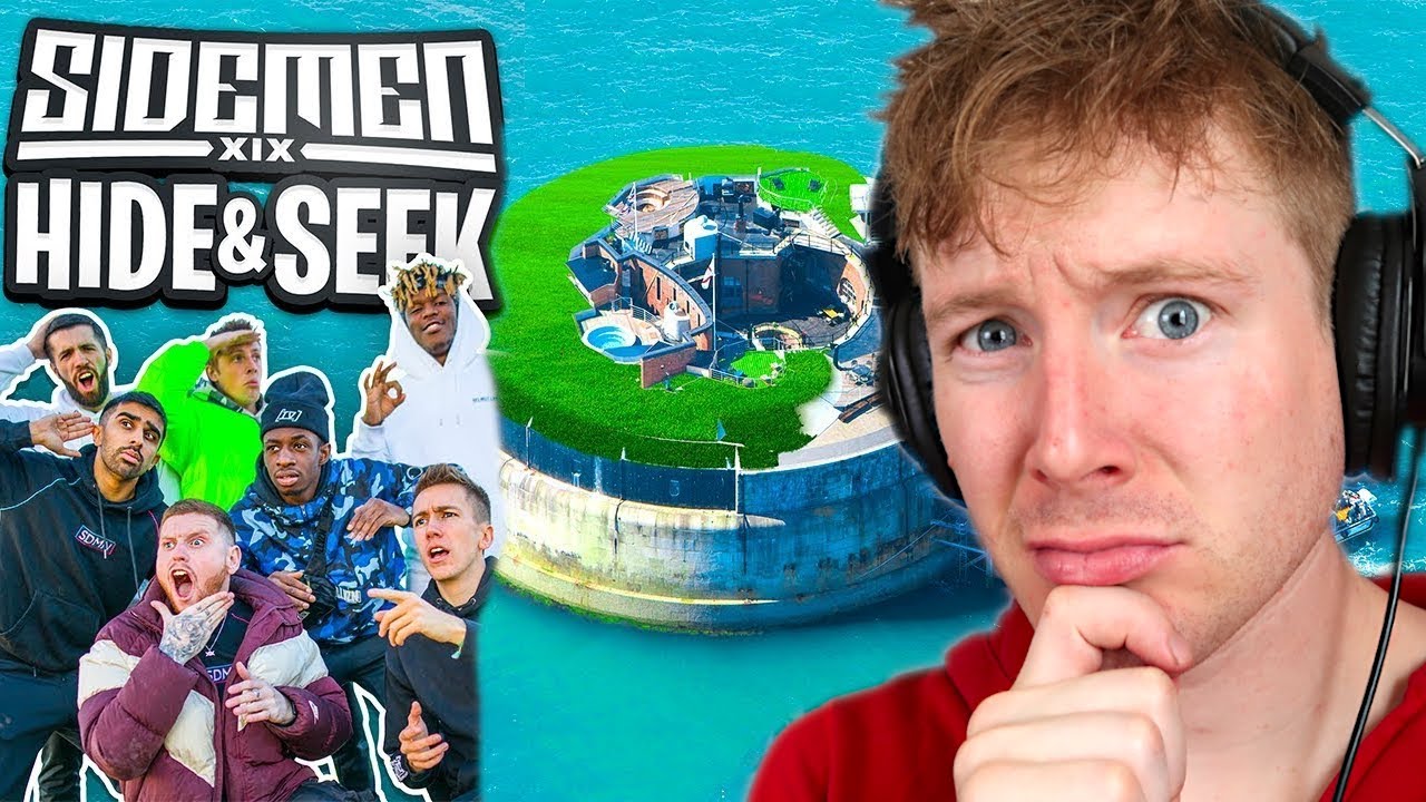SIDEMEN HIDE & SEEK ON A PRIVATE ISLAND REACTION