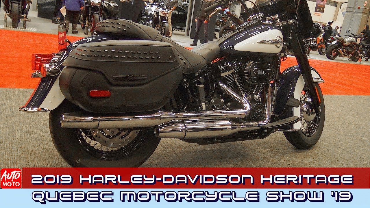 2019 Harley Davidson Heritage Classic FLHCS 114 - 2019 Quebec Motorcycle Show