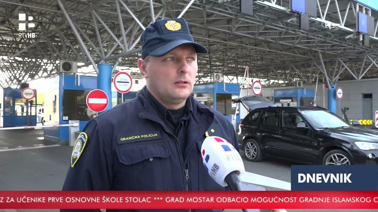 RTV HB | Primjena EES sustava na Graničnom prijelazu Županja protječe nesmetano