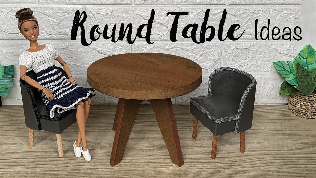 DIY Barbie Round Table Ideas