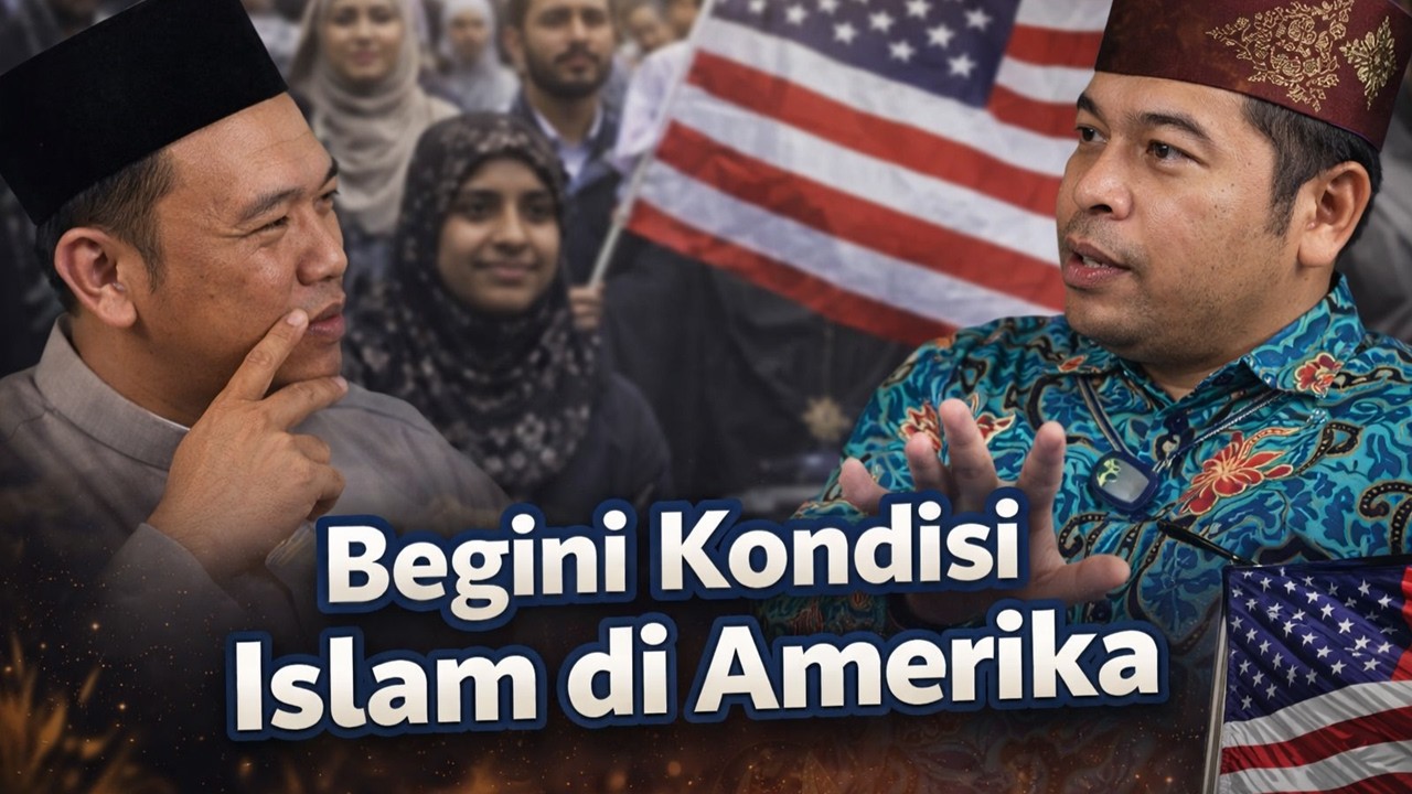 PART.1  ISLAM DI AMERIKA LEBIH BAIK DARI INDONESIA??! Ini Faktanya