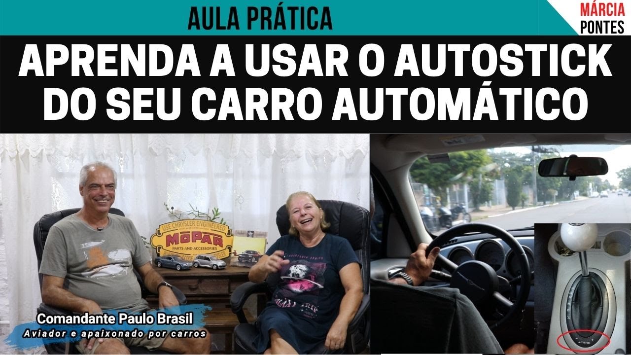 Aprenda a usar o AUTOSTICK do carro autom&aacute;tico para economizar combust&iacute;vel