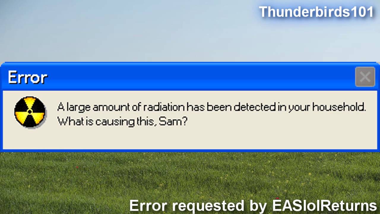 RADIOACTIVE HOME | Microsoft Sam reads Funny Windows Errors (S14EP4)