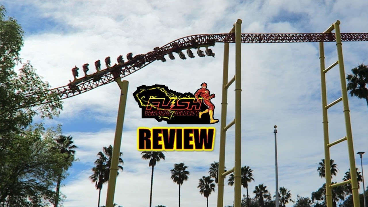 Flash Vertical Velocity Review, Six Flags Discovery Kingdom | Most Unique Intamin Impulse Coaster