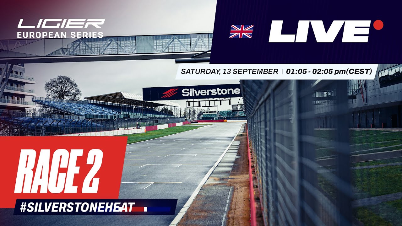 LIVE Race 2 (English) – 2025 Silverstone Heat – Ligier European Series