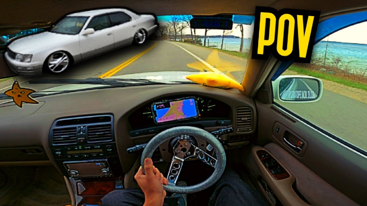 1995 STATIC RHD LS400 - GOPRO POV DRIVE