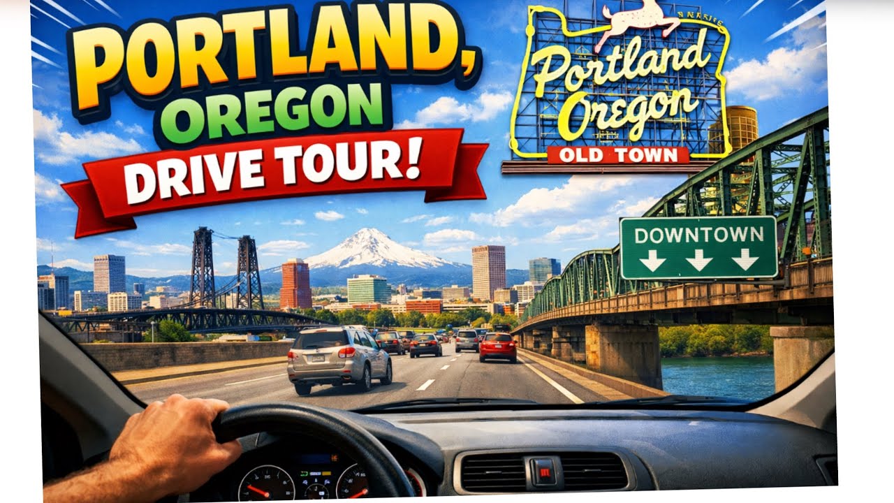 Downtown Portland Drive 🇺🇸/USA 