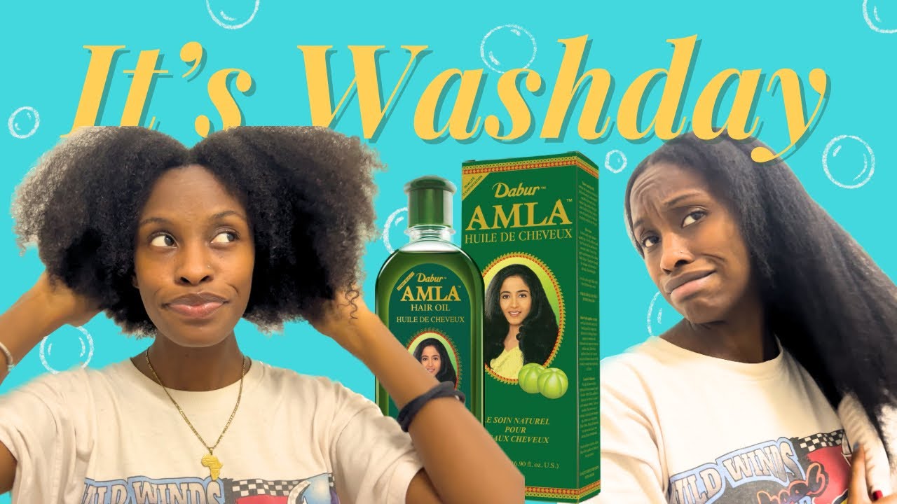 Using Indian Hair care on WASHDAY | Grow strong healthy natural hair in 2024 | Haircare Vlog