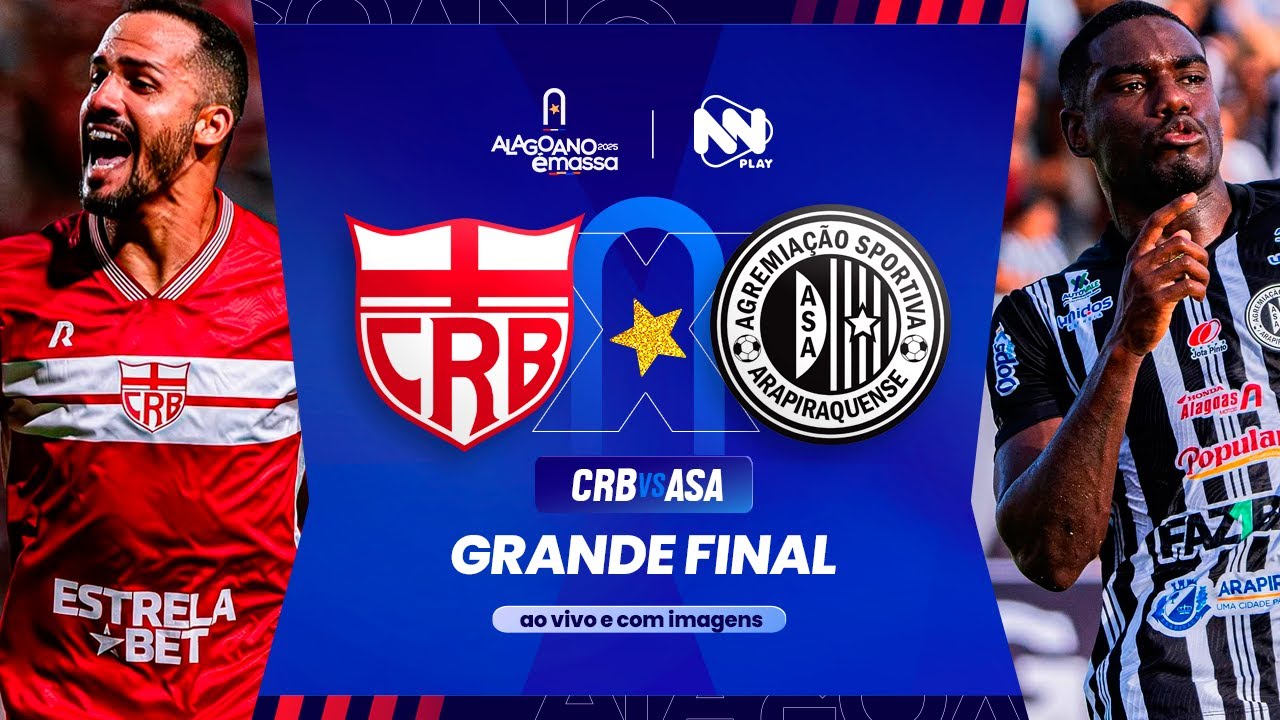 GRANDE FINAL AO VIVO | CRB X ASA - 15/03/25 - FINAL | ALAGOANO 2025 | 