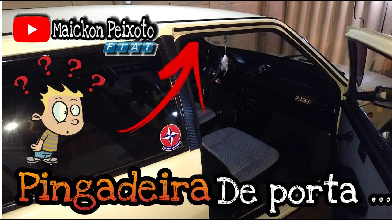 Pingadeira de Porta Fiat Uno/ Explica&ccedil;&atilde;o,Limpeza !!!
