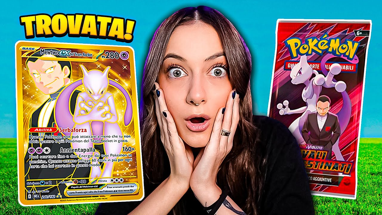 APRO IL SET POKEMON DEL TEAM ROCKET e TROVO MEWTWO GOLD 🤩 RIVALI PREDESTINATI
