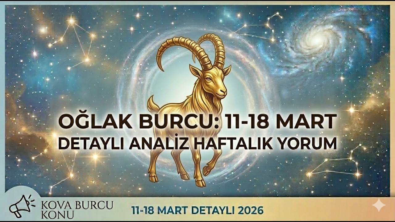 OĞLAK BURCU: 11 - 18 Mart | Kariyer mi, Aile mi? Büyük Denge Haftası!