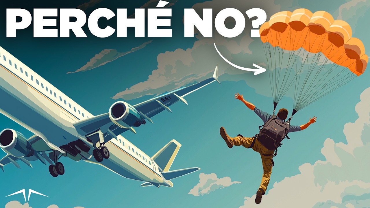 PARACADUTE sugli AEREI DI LINEA: PERCHÈ NO?
