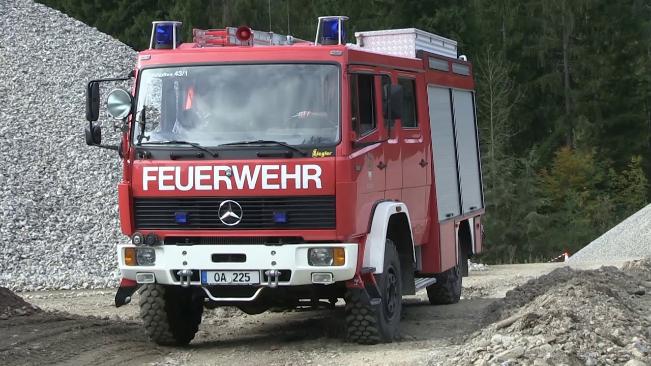 Feuerwehr Fahrertraining in Oberstdorf 2017