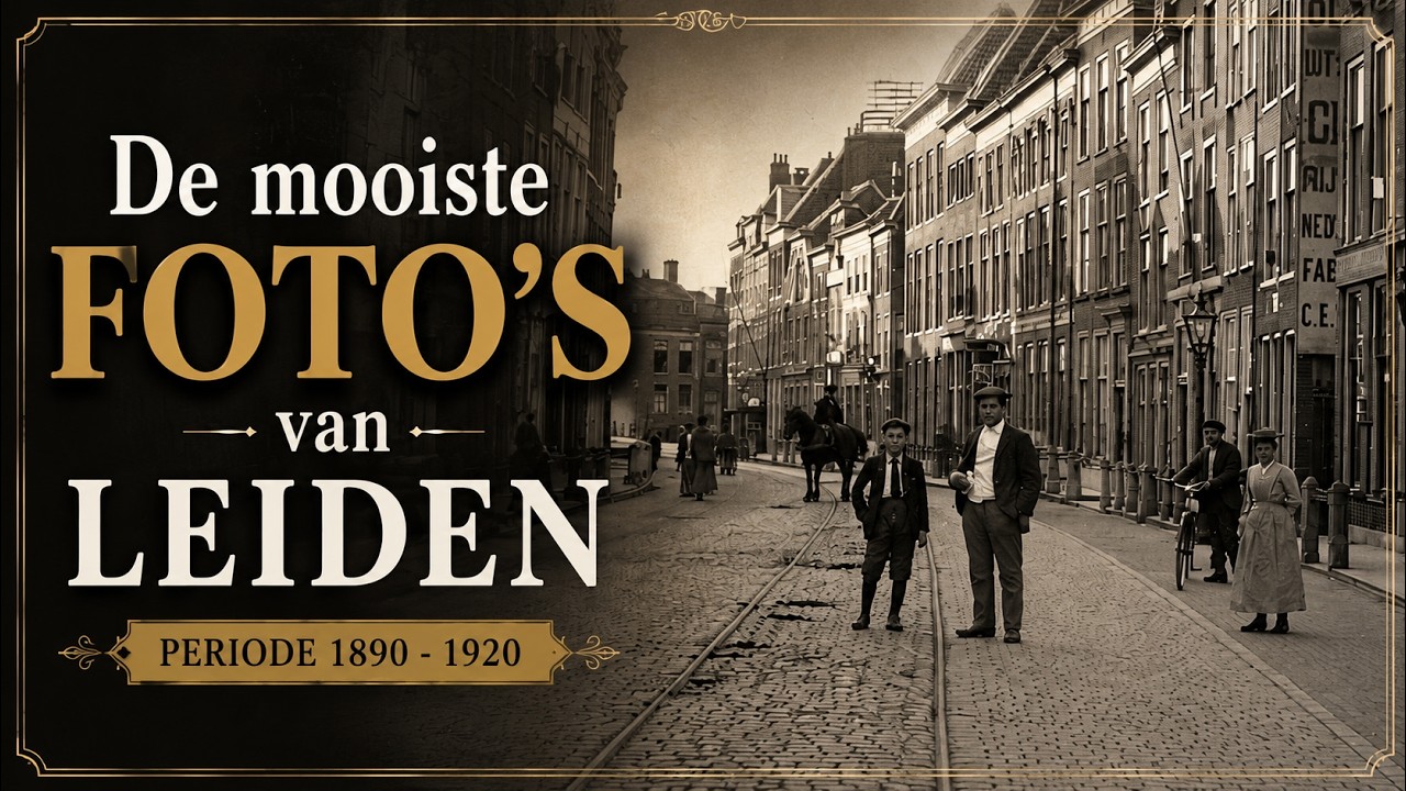 De mooiste foto's van Leiden  Periode -1890 -1920