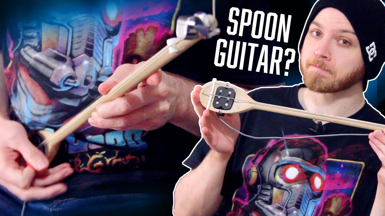 Spoon Metal! (This Guitar Is Made From A Spoon) | Pete Cottrell