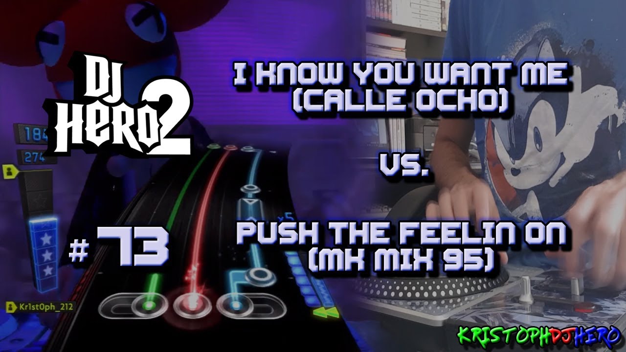 DJ Hero 2 - I Know You Want Me (Calle Ocho) vs. Push The Feelin On (MK Mix 95) 100% FC (Expert)