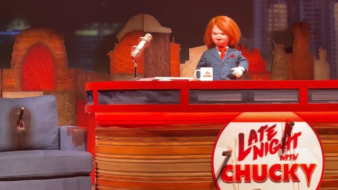 Late Night with Chucky at HHN (1st Show Ever!)
