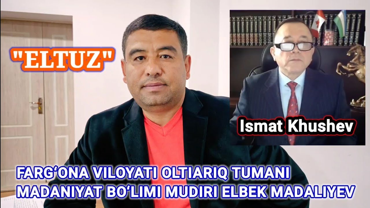 SUNʼIY INTELLEKT ORQALI ELBEK MADALIYEVGA TUXMAT