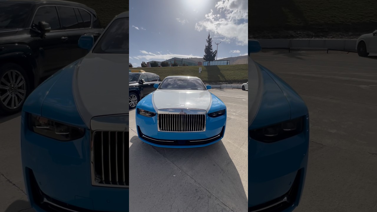 Rolls Royce в необычной расцветке