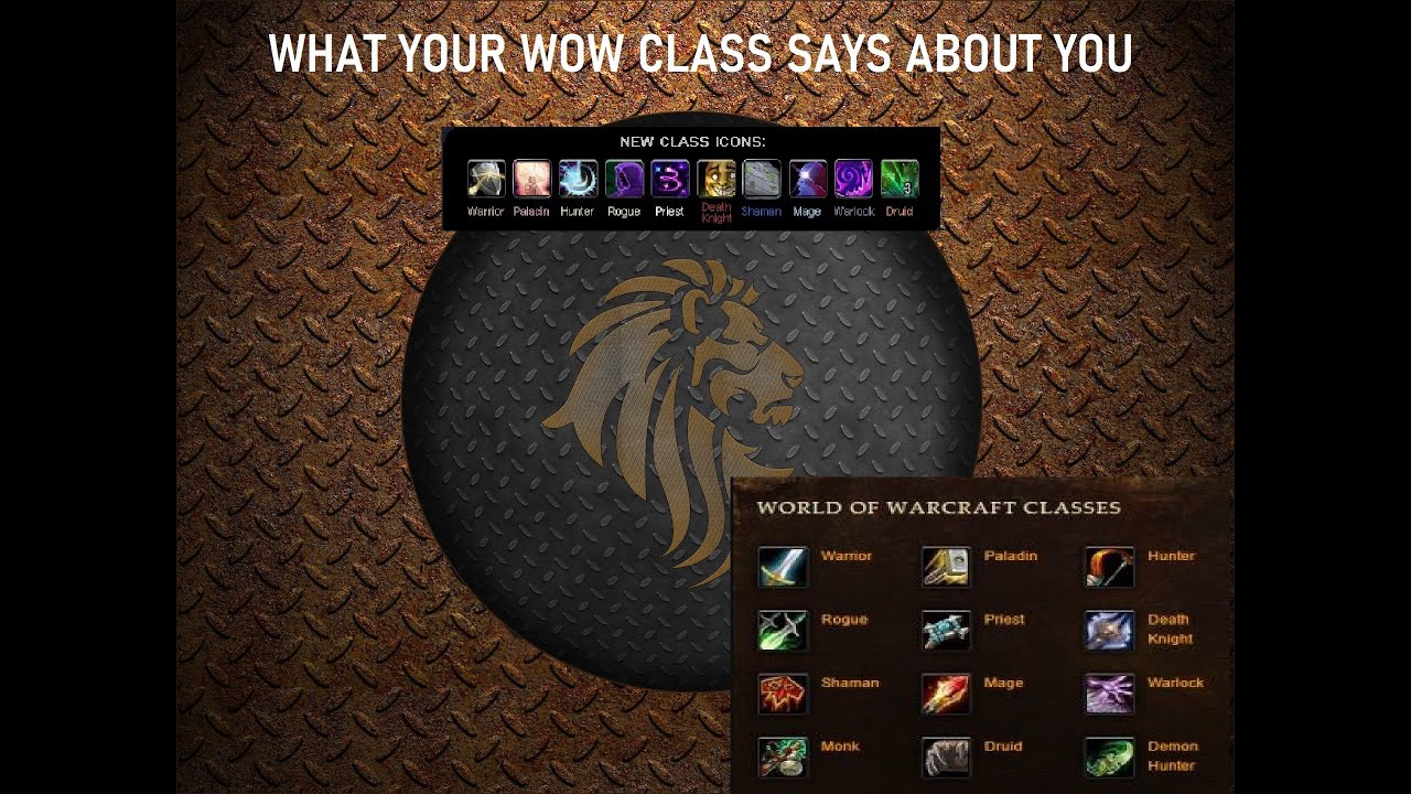 What your WoW class says about you (Warmane WotLK)