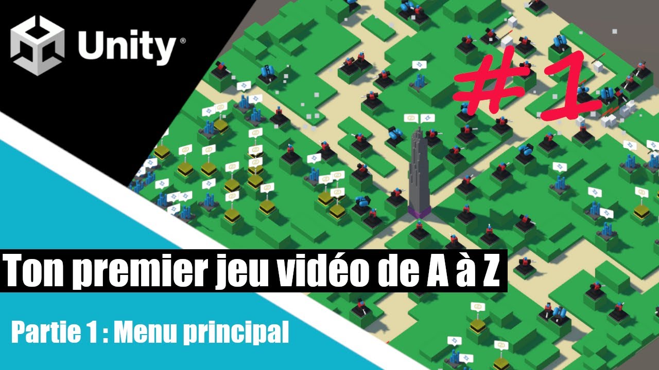 Créer un jeu avec Unity en 2025: Comment créer un Menu principal