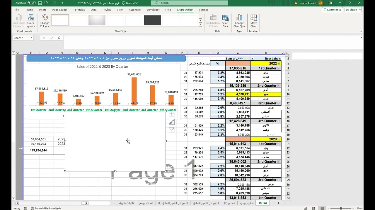 Sales Report