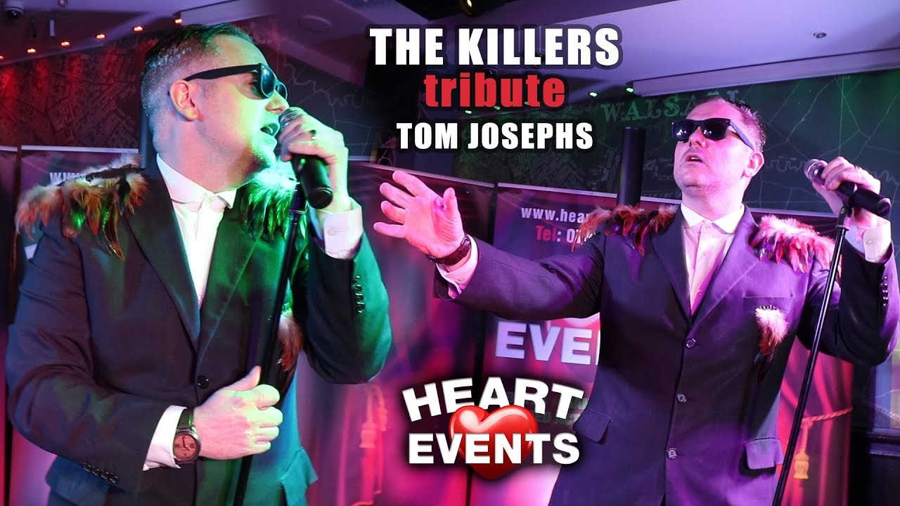 The Killers tribute - Tom Josephs - Showreel Aug 2019 - Heart Events entertainment agency