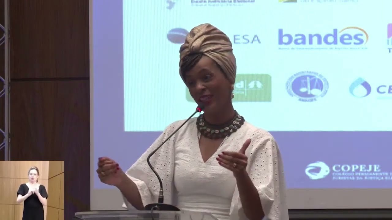 Palestra Dra. Lívia Sant’Anna Vaz - A Justiça é uma mulher negra
