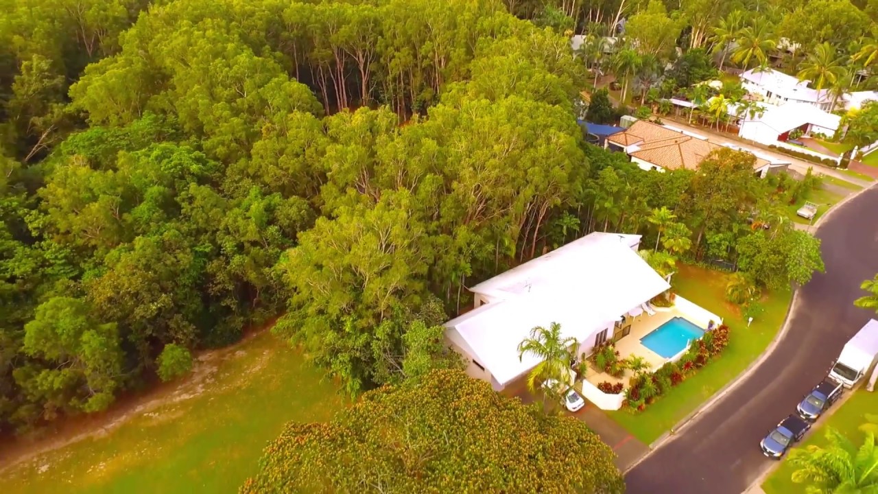Kewarra beach Cairns from Above by Drone Phantom DJI