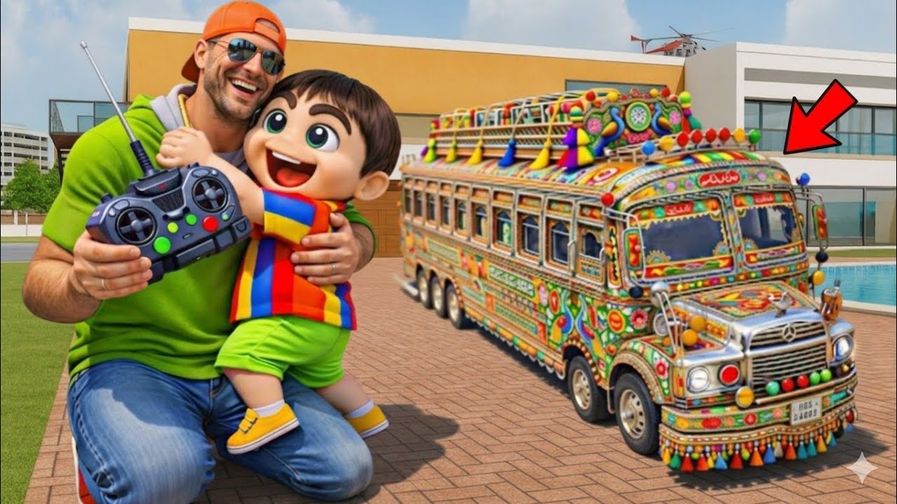 JACK & SHIN-CHAN BUY MINI RC BUS in INDIAN THEFT AUTO SIMULATOR GAME #gta #trending #gaming 