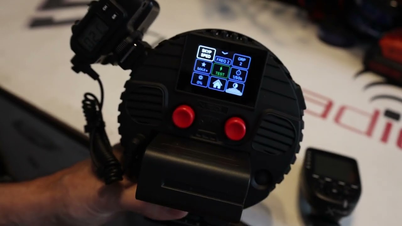 Rotolight neo 3 #rotolight #neo3 #godox  How to setup neo 3 flash with godox triggers