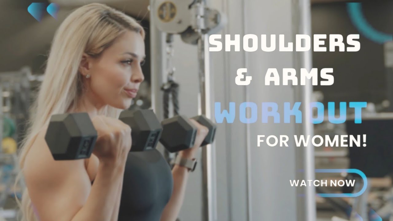 Shoulders & Arms workout by Stephanie Sanzo 💪🏻🔥