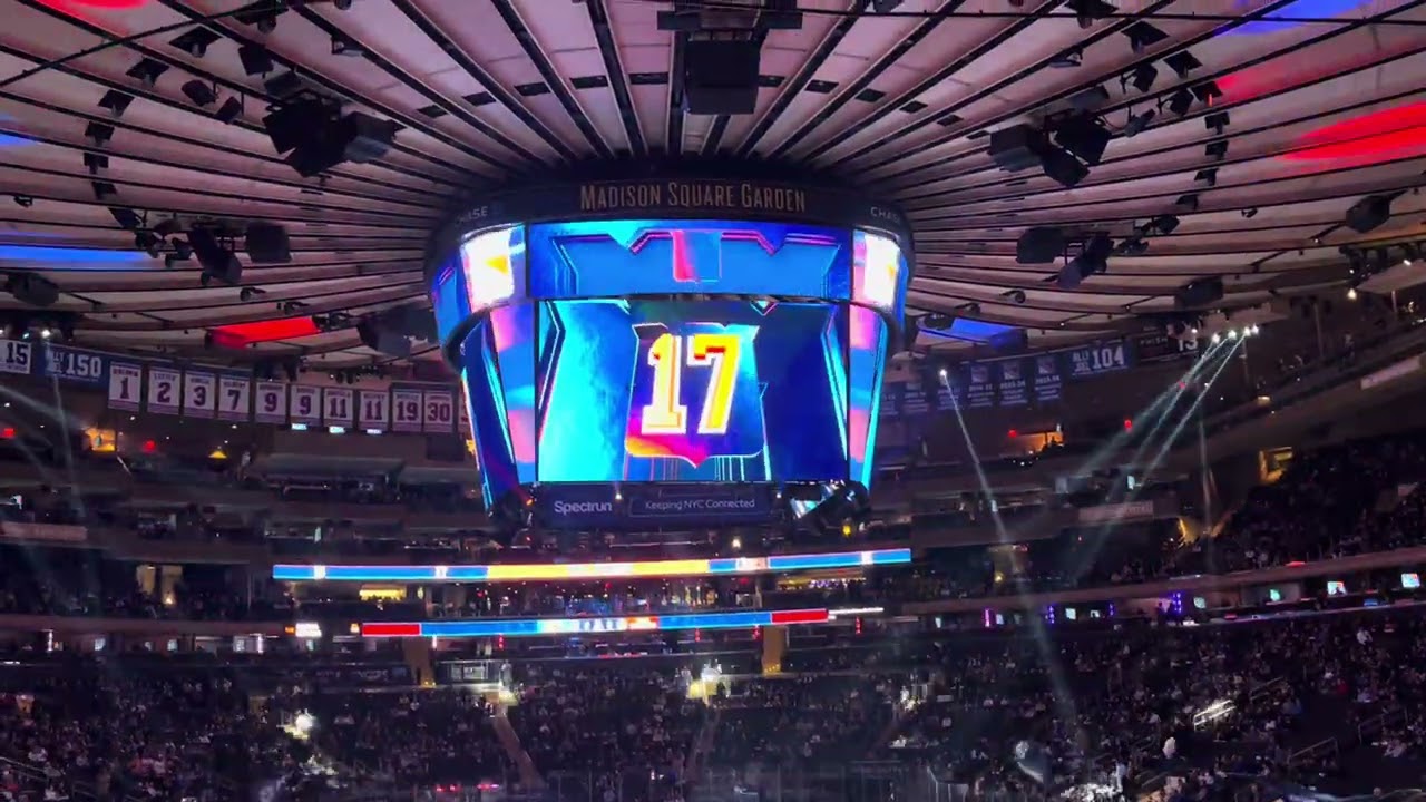 New york rangers starting lineup for NYR vs NYI 2026