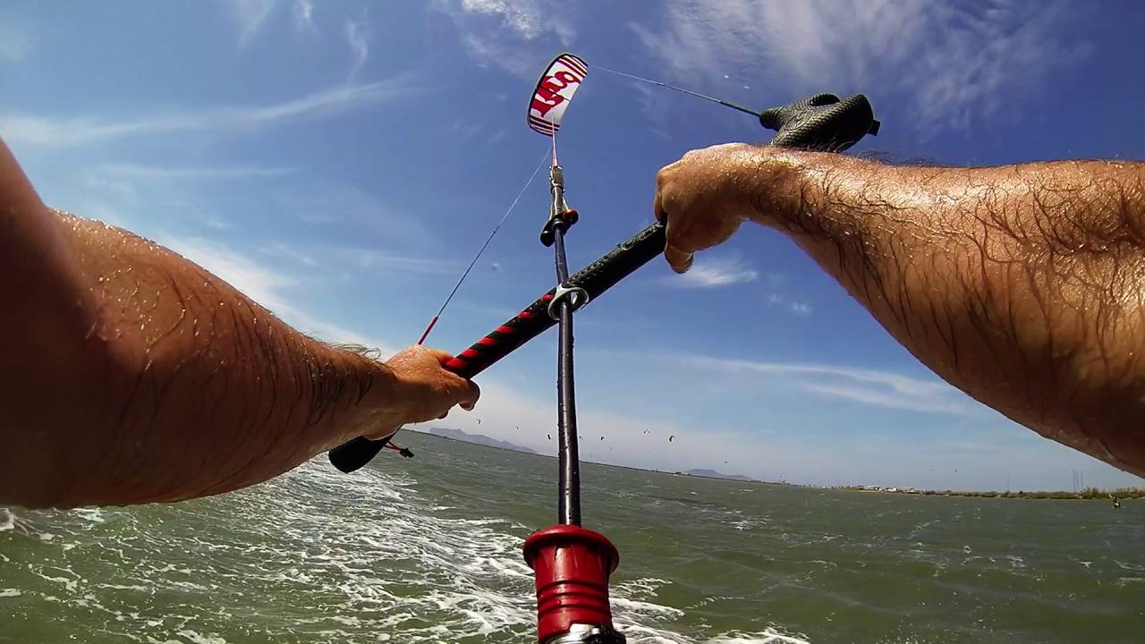 KITESURF ALLO STAGNONE DI MARSALA - SICILIA ITALY Aprile 2016