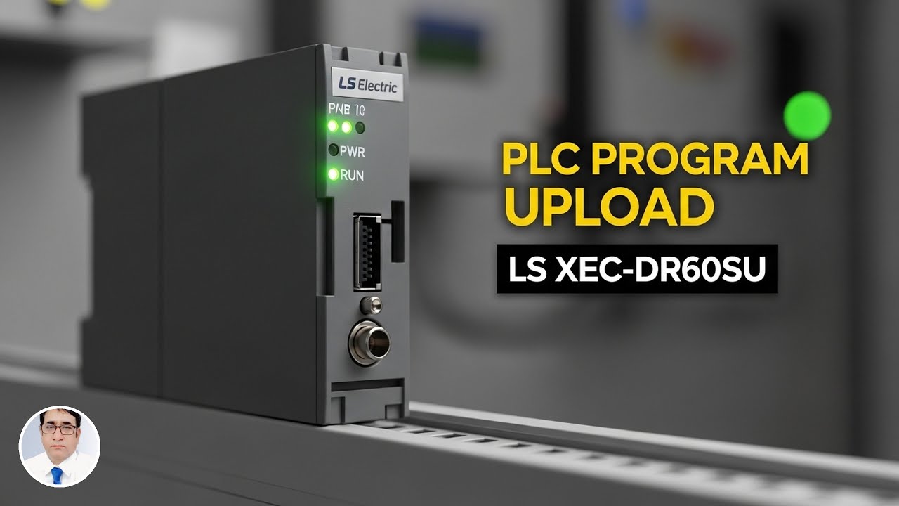 Как загрузить программу с ПЛК LS модели XEC-DR60SU?