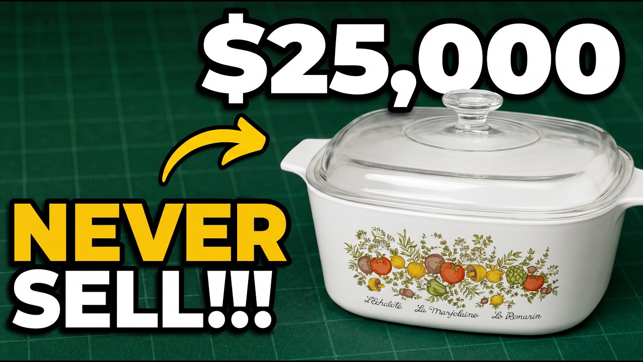 8 Vintage CorningWare Dishes in Your Kitchen Worth a Fortune in 2026 (One Listed for $25,000!)