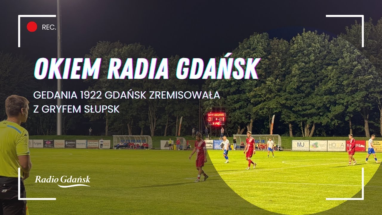 Lider IV ligi pomorskiej stracił pierwsze punkty. Gedania 1922 Gdańsk zremisowała z Gryfem Słupsk
