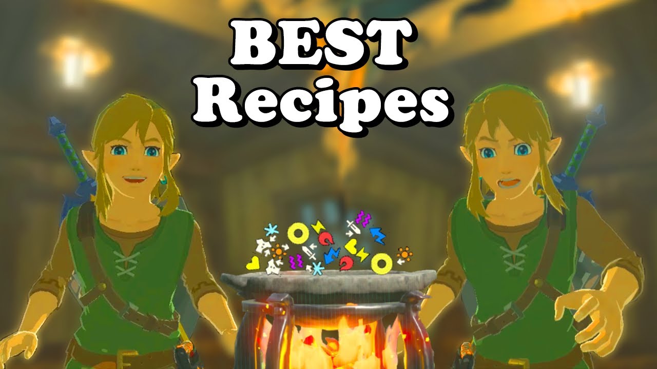 Cooking Recipes for The Best Dishes & Finding those Materials | Zelda Breath of the Wild