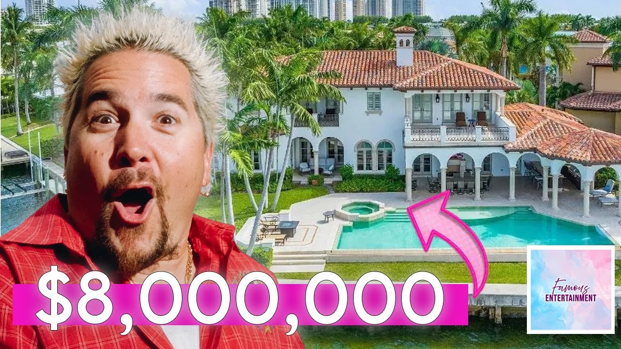 Guy Fieri | Inside His $8 Million Florida 'Flavortown' Mansion | House Tour 2024