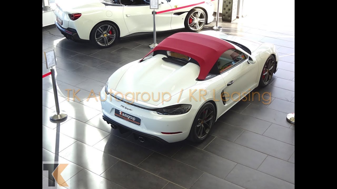 Porsche Boxster 718 Spyder