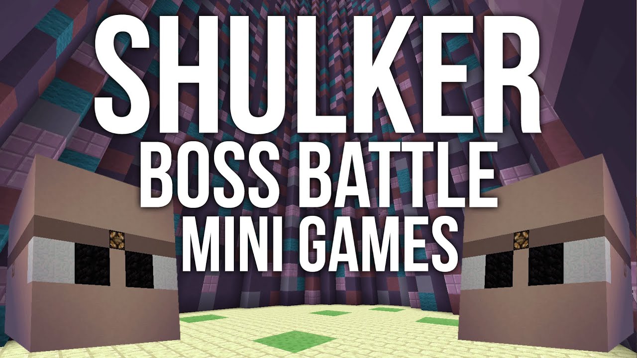 Minecraft Shulker Boss Battle - 1.9 Redstone Mini Games