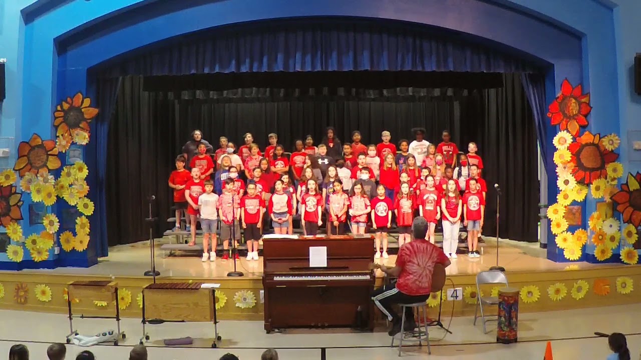 Ruth Chaffee Elementary School Grade 4 Spring Chorus Concert May 12, 2022
