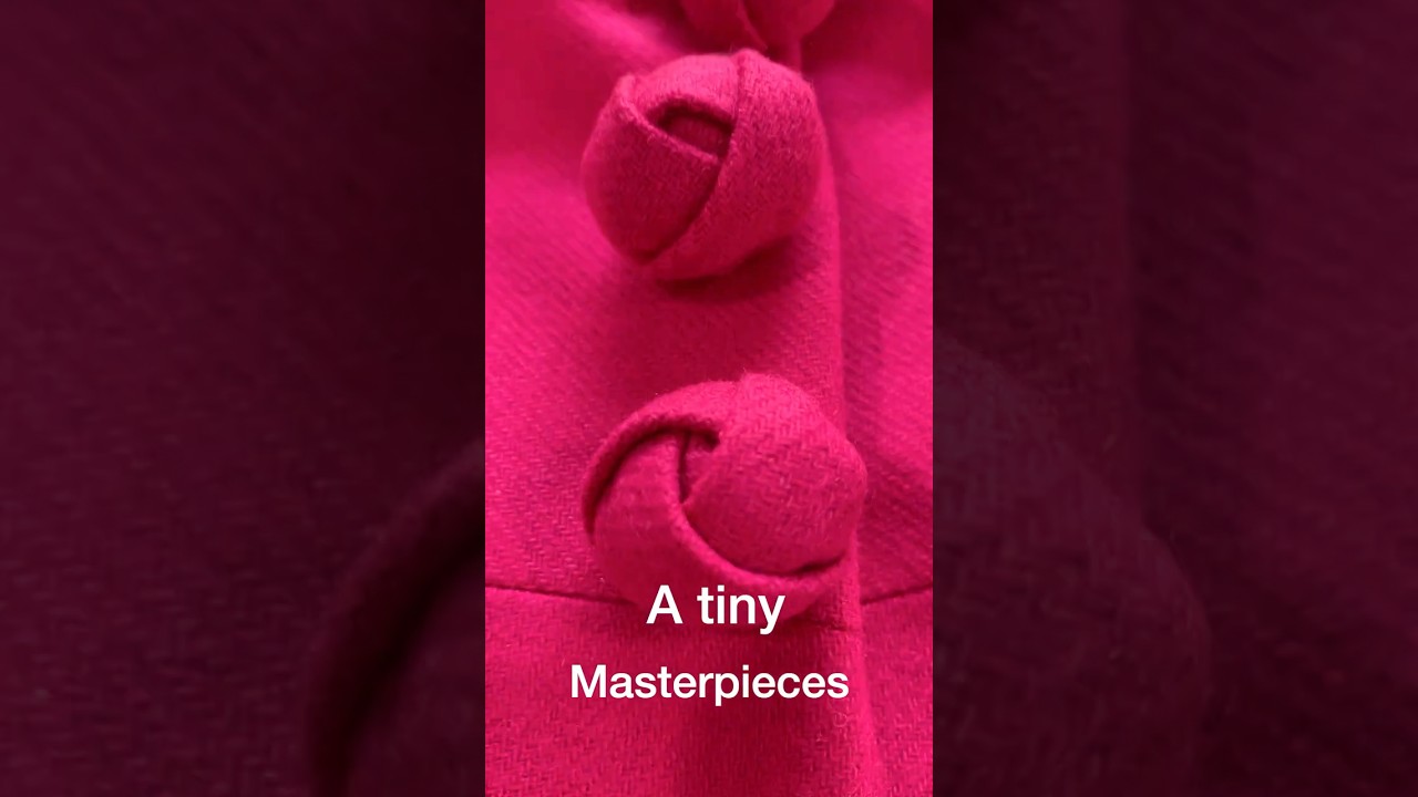A Button is Born- How to Make Fabric Buttons #sewing #diybutton