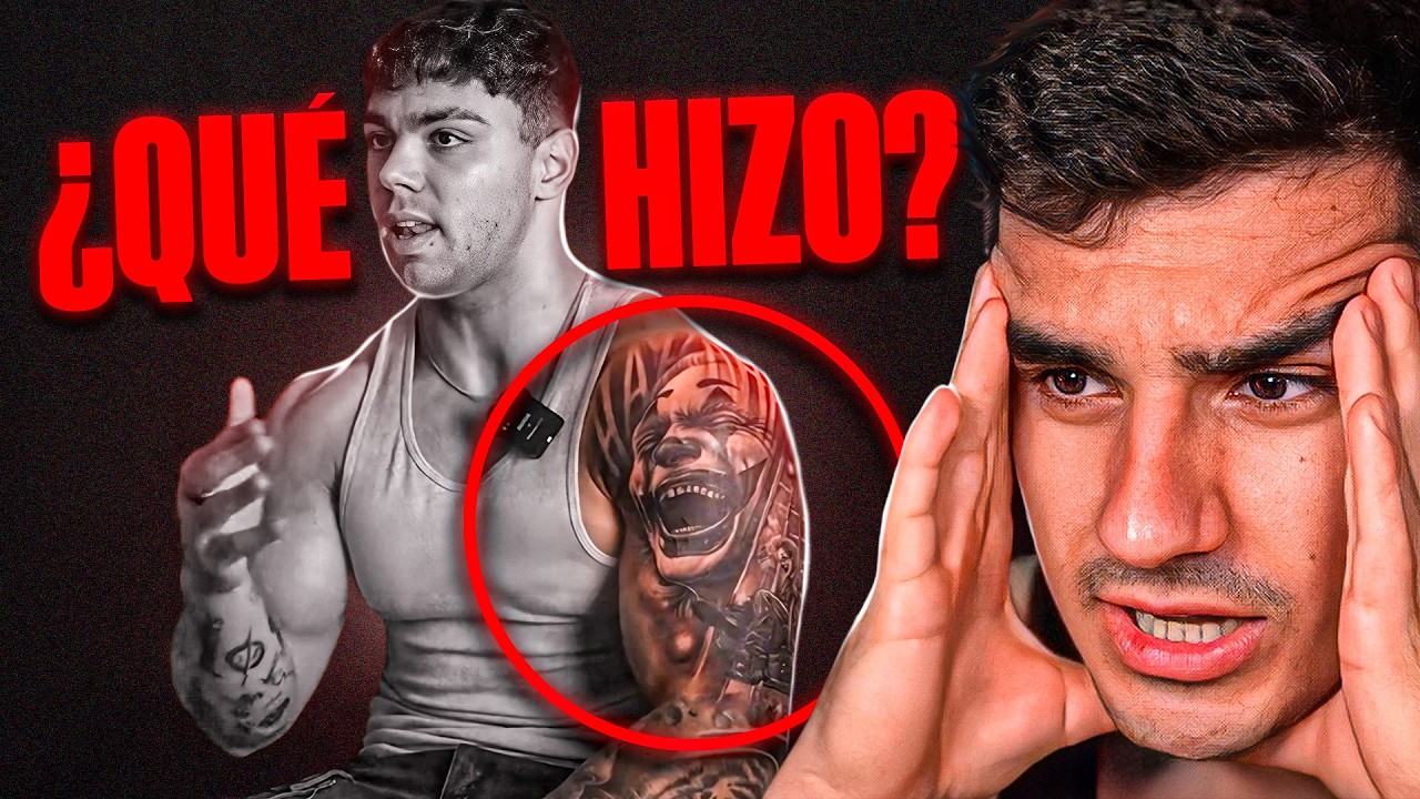 ANDONI DESTROZA SU CUERPO PARA SIEMPRE CON SU NUEVO TATUAJE😳