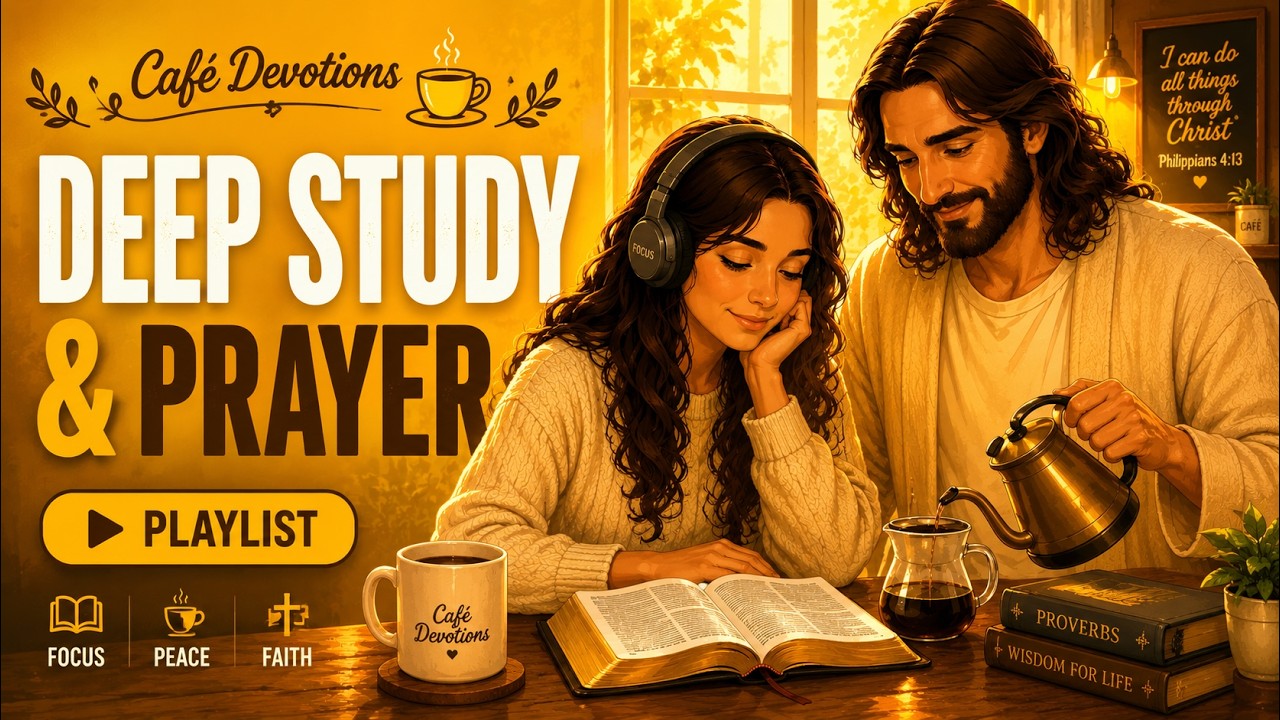 Calm Christian Jazz for Deep Study | Relaxing Piano Focus Music ☕
