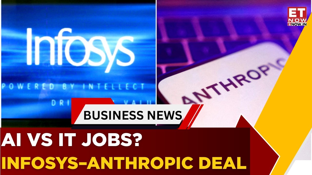 Infosys–Anthropic Deal: AI Disruption Or Market Overreaction? | India Tonight | Business News