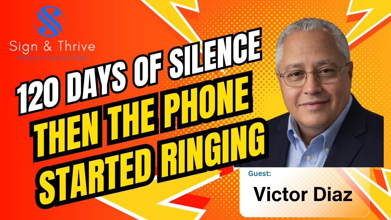 The Sign & Thrive Podcast: 120 Days of Silence: Then the Phone Started Ringing