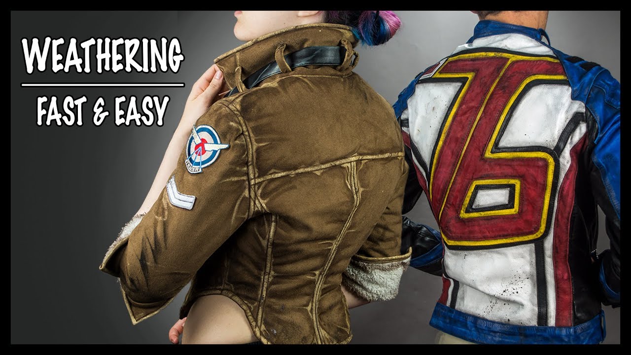 Used Look / Weathering - schnell & einfach  ► Costume Tutorial